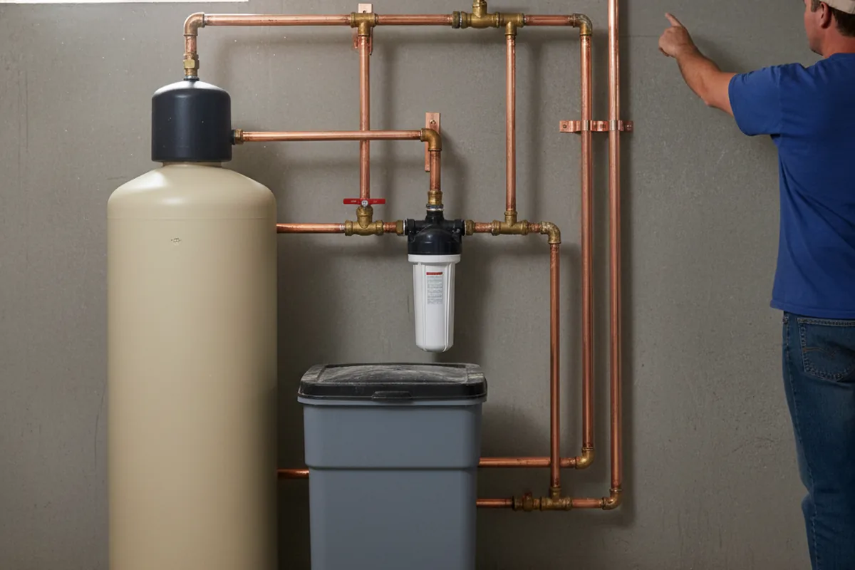 Whole-house water treatment system installed in Pound Ridge